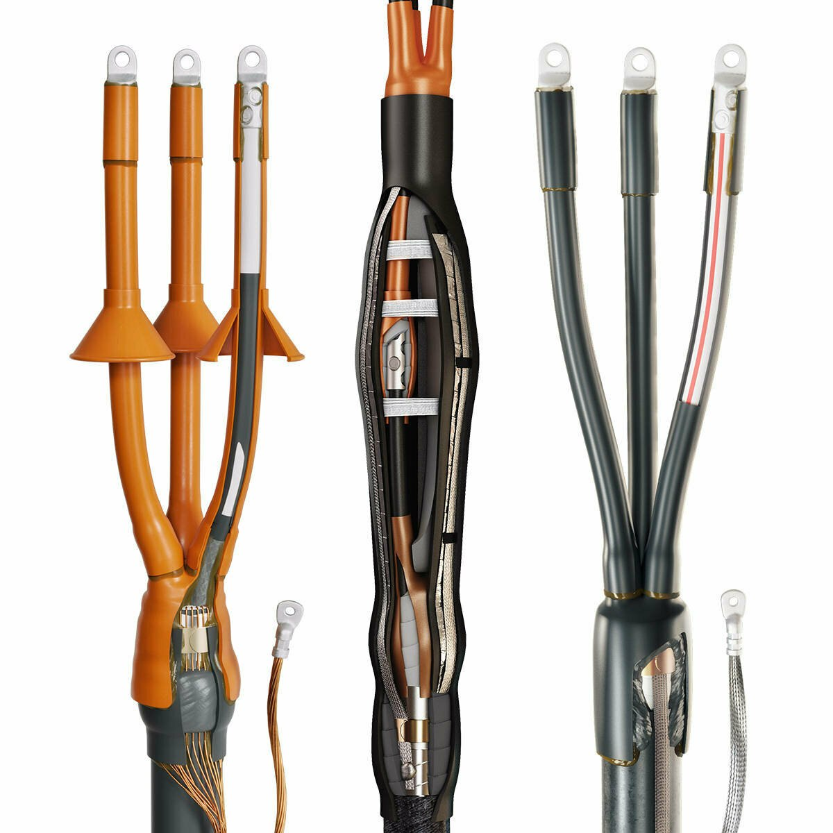 Муфта кабельная 4ПКТп(СИП)-1-35/50