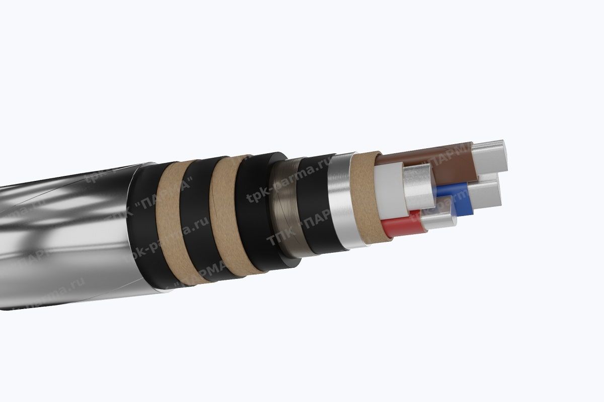 Фотография провода Кабель ААБвГ 4х16 - 1кВ