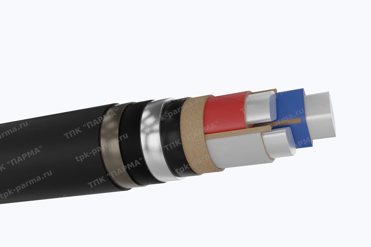 Фотография провода Кабель ЦААШнг 3х120 - 10кВ