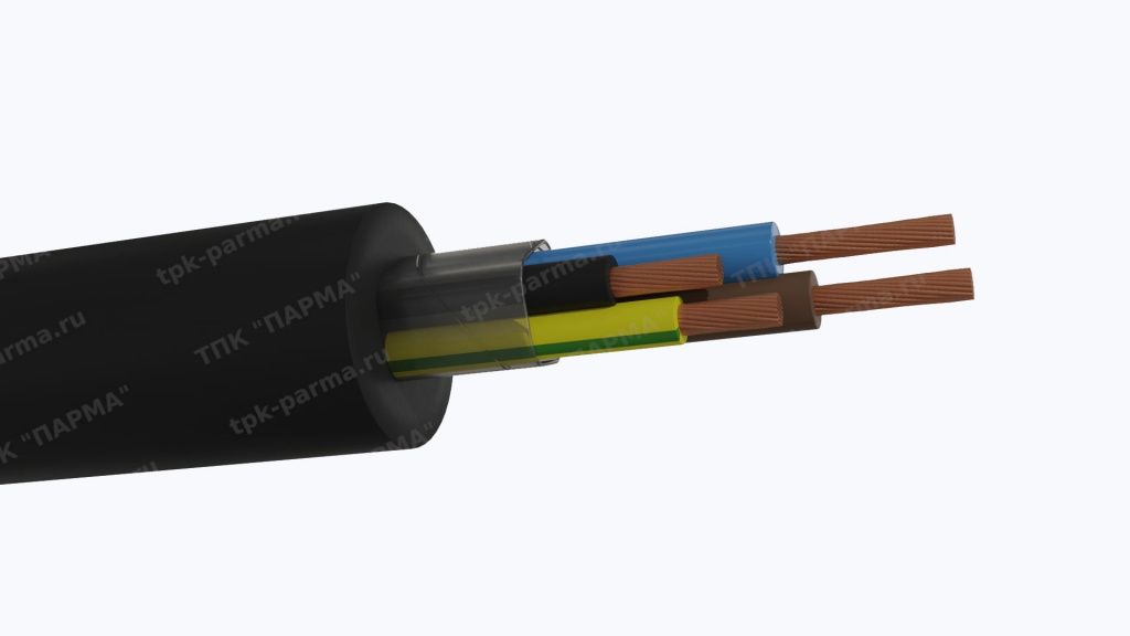 Фотография провода Кабель КГТП 3х6,0+1х4,0