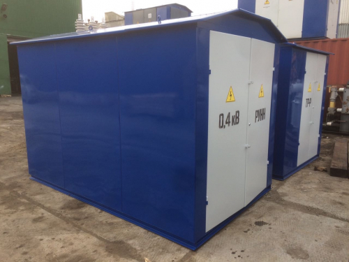 Подстанция КТПН-Т-В/В 40/10/0,4 с РВЗ или ВНА тупиковая