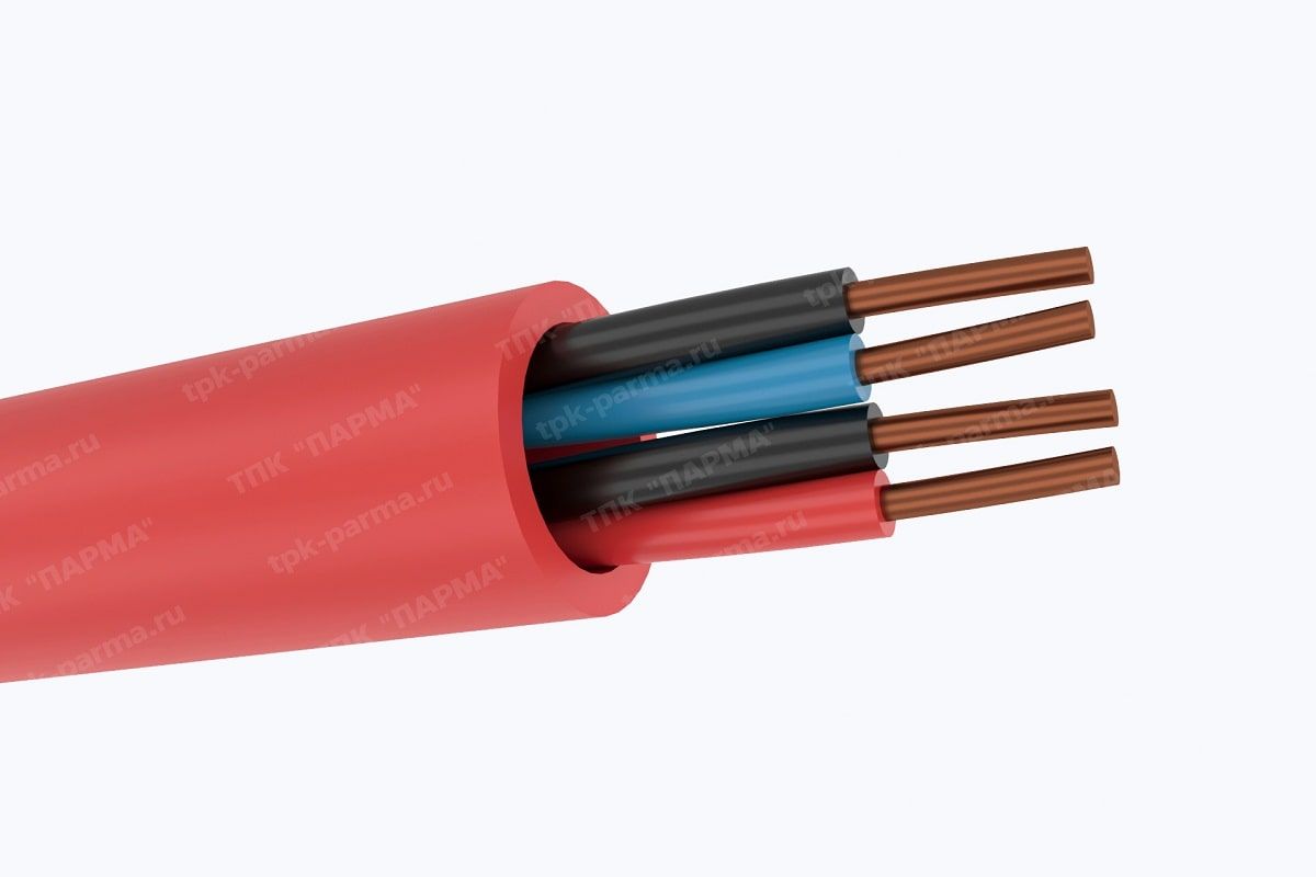 Фотография провода Кабель КСВВнг(A)-LS 2х2х1,78