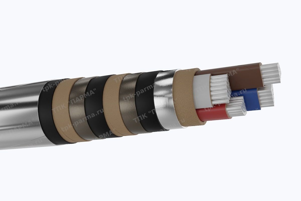 Фотография провода Кабель ЦАСБГ 3х50+1х25 - 1кВ