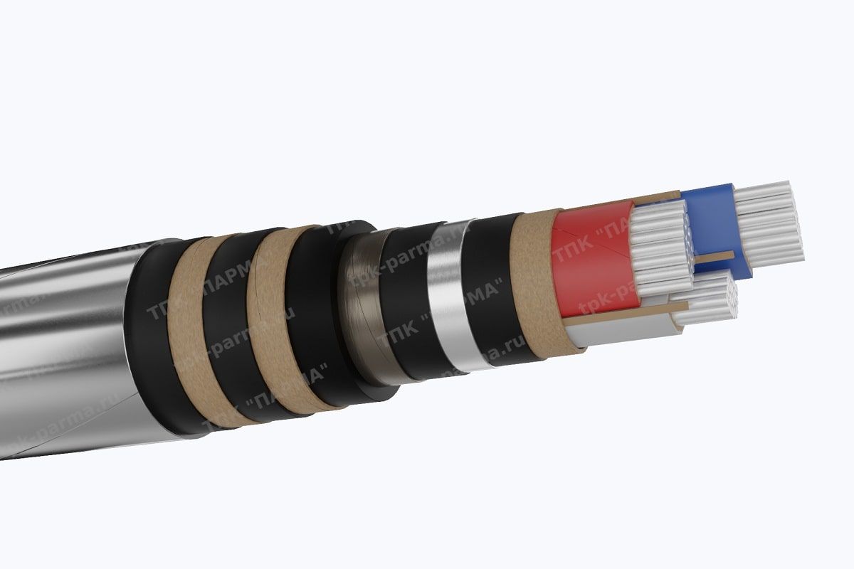 Фотография провода Кабель ААБвГ 3х120 - 6кВ