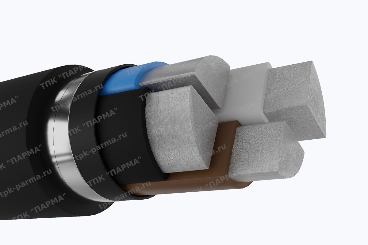 Фотография провода Кабель АПвБбШв 4х25