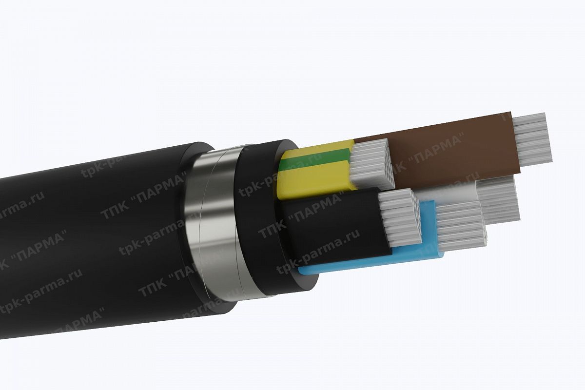 Фотография провода Кабель АВБШвнг(A)-ХЛ 5х185 - 1кВ