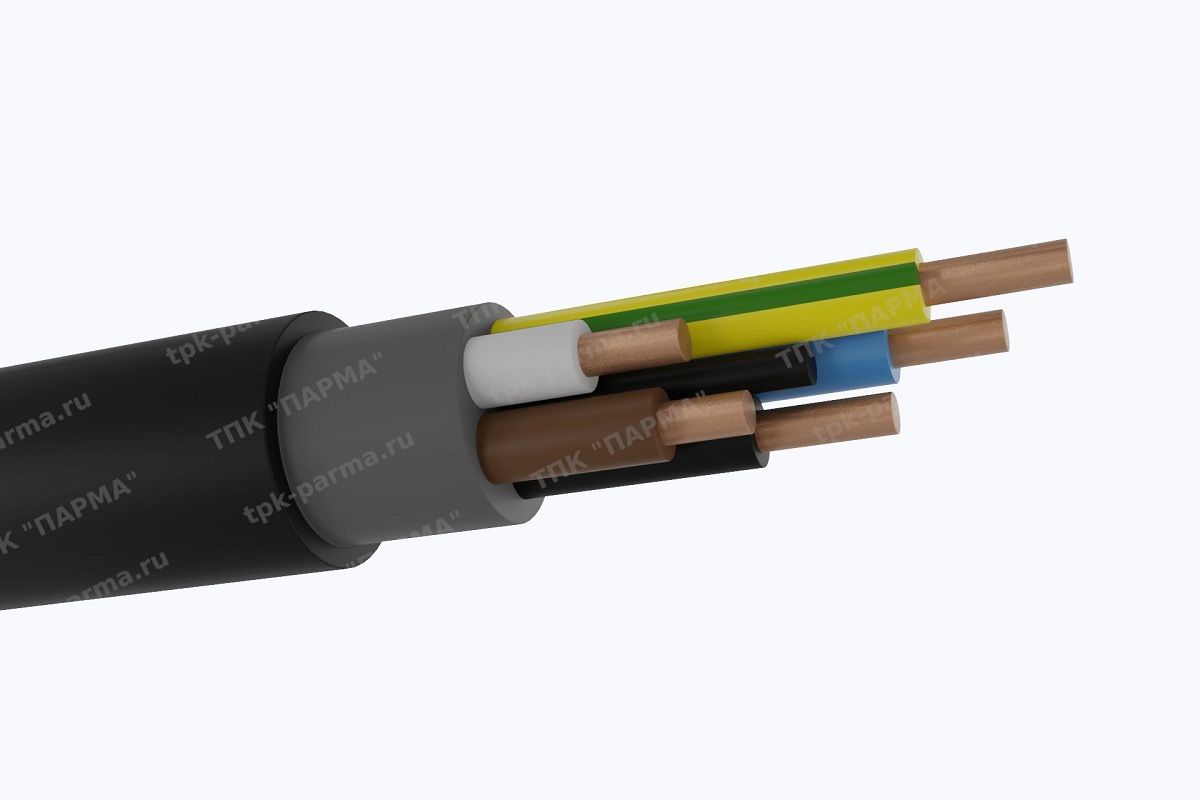 Фотография провода Кабель ВВГнг-ХЛ 5х16