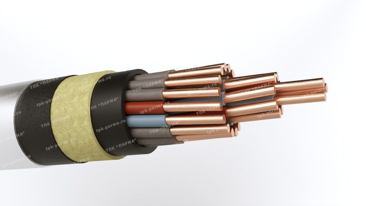 Фотография провода Кабель КВВБГ 27х1,5